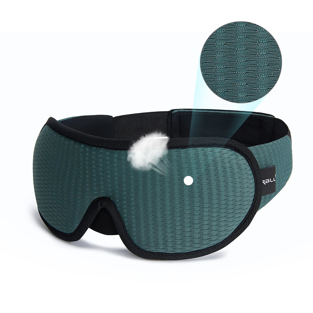 3D Padded Sleep Mask – Soft Eye Shade