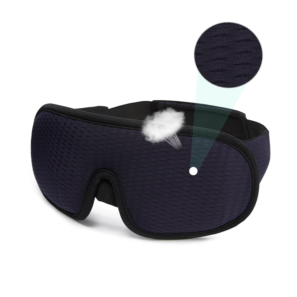 3D Padded Sleep Mask – Soft Eye Shade