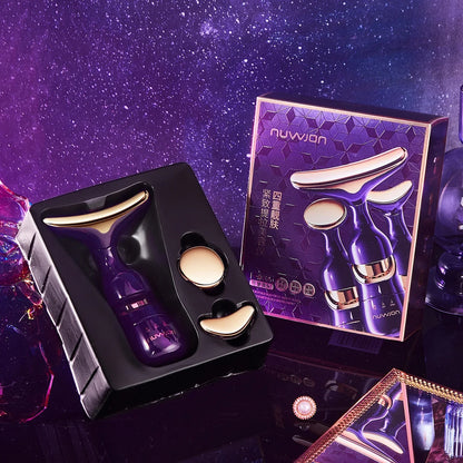 3-in-1 EMS Facial Lifting & Skin Tightening Device – Face, Neck & Eye Massager