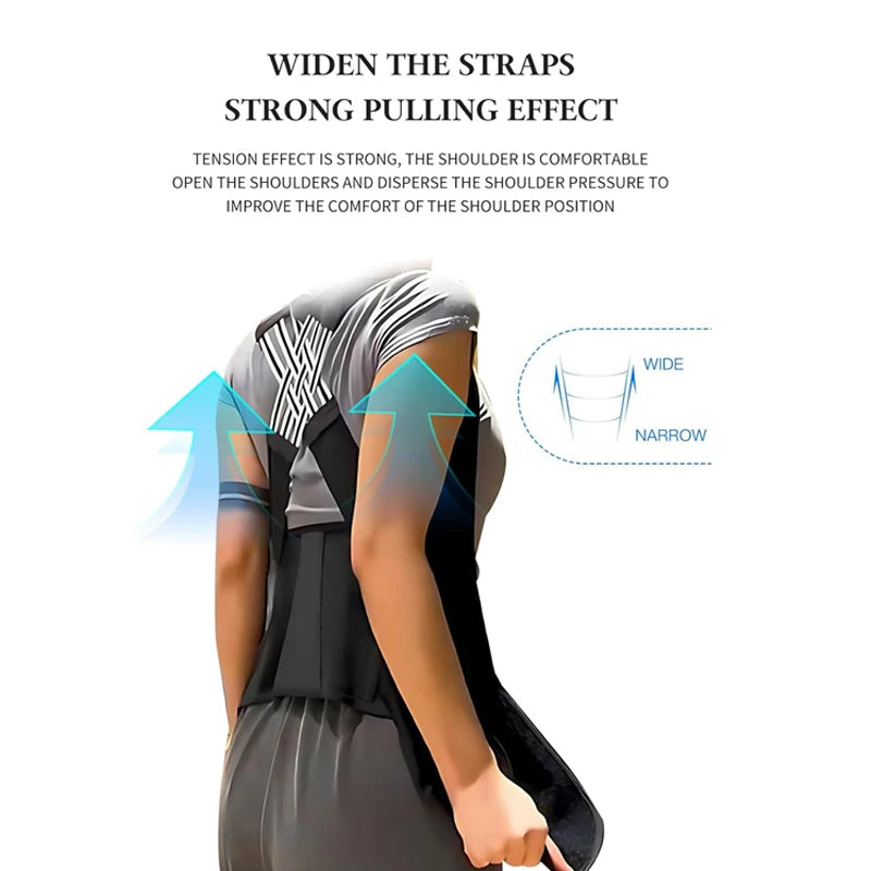 Breathable Back Posture Corrector Brace