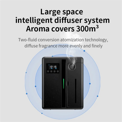 Bluetooth Aroma Diffuser – 160ml Scent Machine for Home & Large Spaces