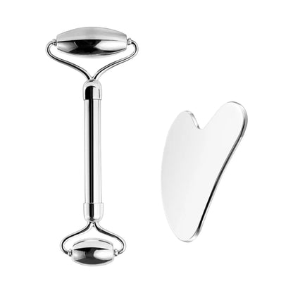 Stainless Steel Gua Sha & Massage Roller