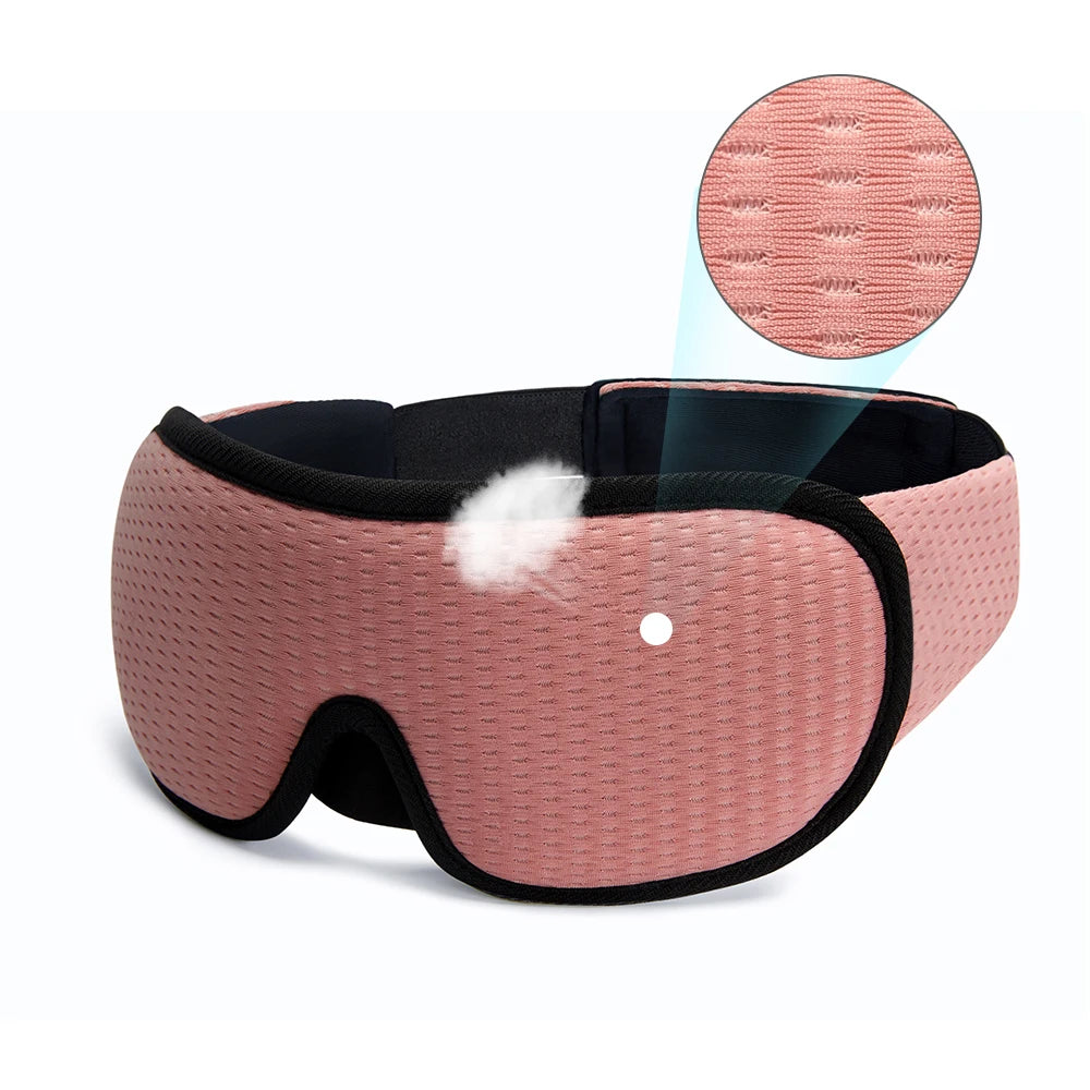 3D Padded Sleep Mask – Soft Eye Shade