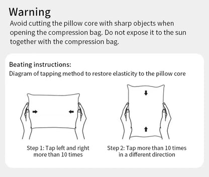 Cervical Neck Pillow – Orthopedic Soybean Fiber Sleep & Massage Support