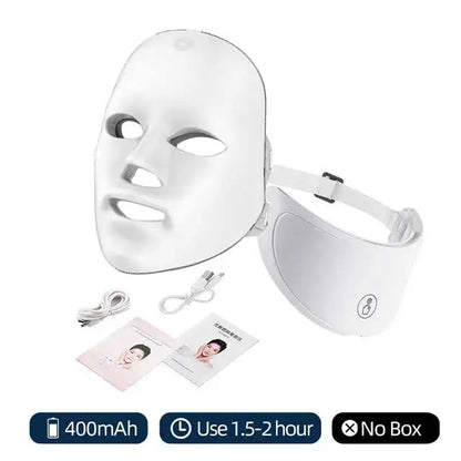 7-Color LED Facial & Neck Mask