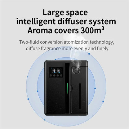 Bluetooth Aroma Diffuser – 160ml Scent Machine for Home & Large Spaces