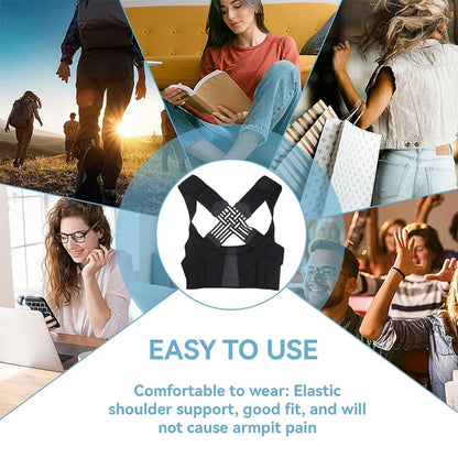 Breathable Back Posture Corrector Brace