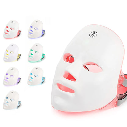 7-Color LED Facial & Neck Mask