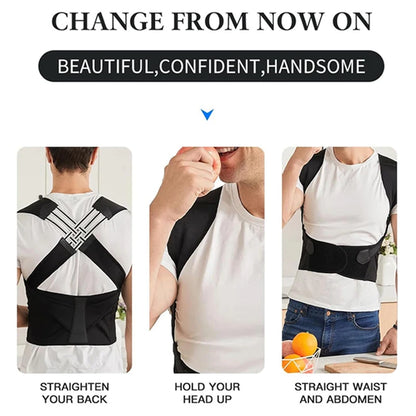 Breathable Back Posture Corrector Brace