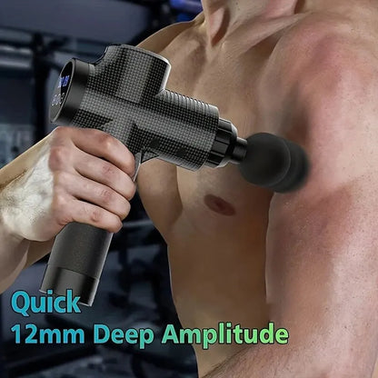 Deep Tissue Massage Gun – Portable Muscle Massager for Face & Body