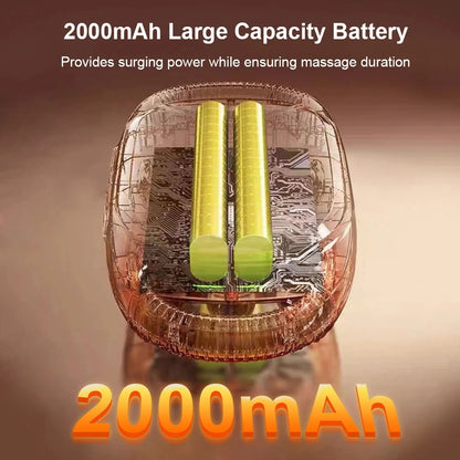 Professional Fascia Gun – Six-Head High-Frequency Muscle Massager