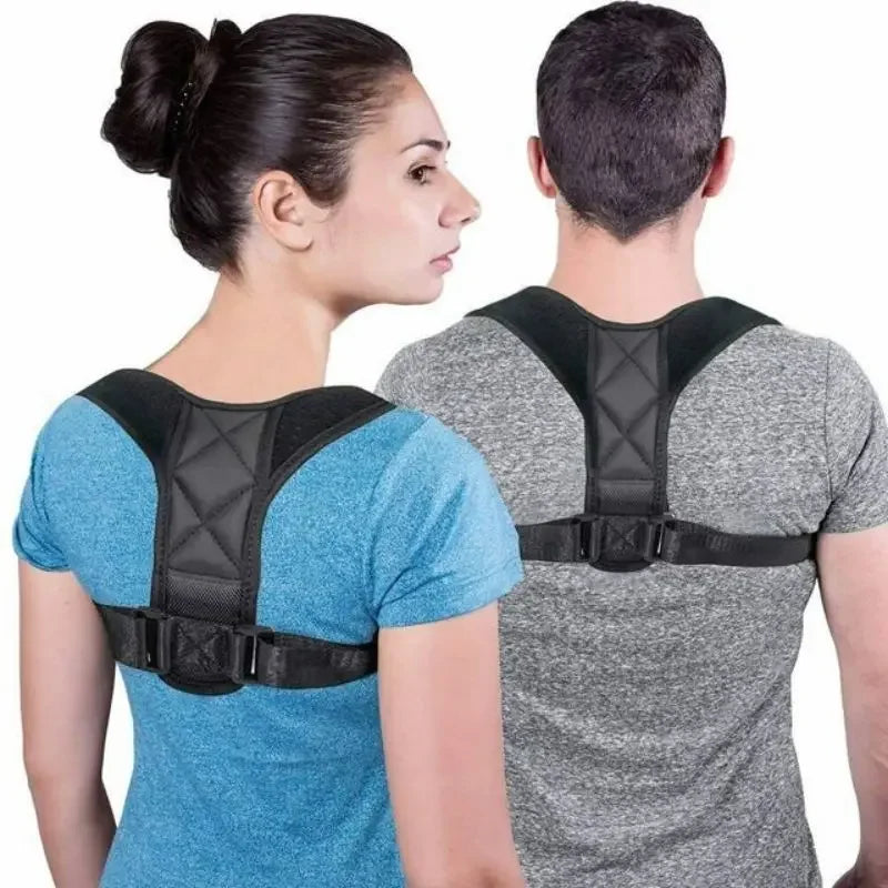 Adjustable Back Posture Correction Belt – Shoulder & Spine Support for Men & Women