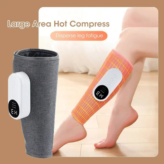 Electric Calf Massager – 360° Heated Air Pressure Leg Massage Machine