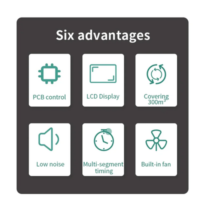 Bluetooth Aroma Diffuser – 160ml Scent Machine for Home & Large Spaces