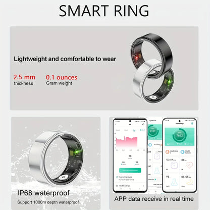 Smart Ring – Sleep Tracking & Motion Monitoring for iOS & Android