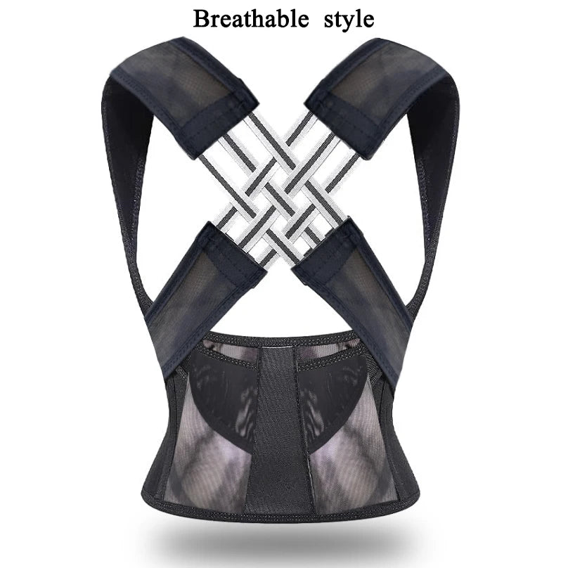 Breathable Back Posture Corrector Brace