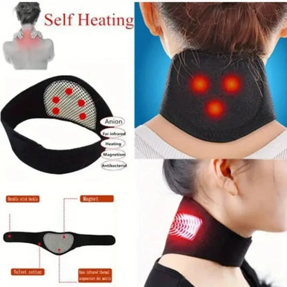 Self-Heating Magnetic Neck Pillow